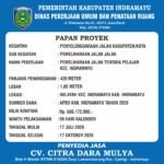 Proyek Rp686 Juta di Jalan Tentara Pelajar Indramayu Disorot: TPT Dinilai Tegak, Adukan Dipertanyakan, Pekerja Tanpa APD